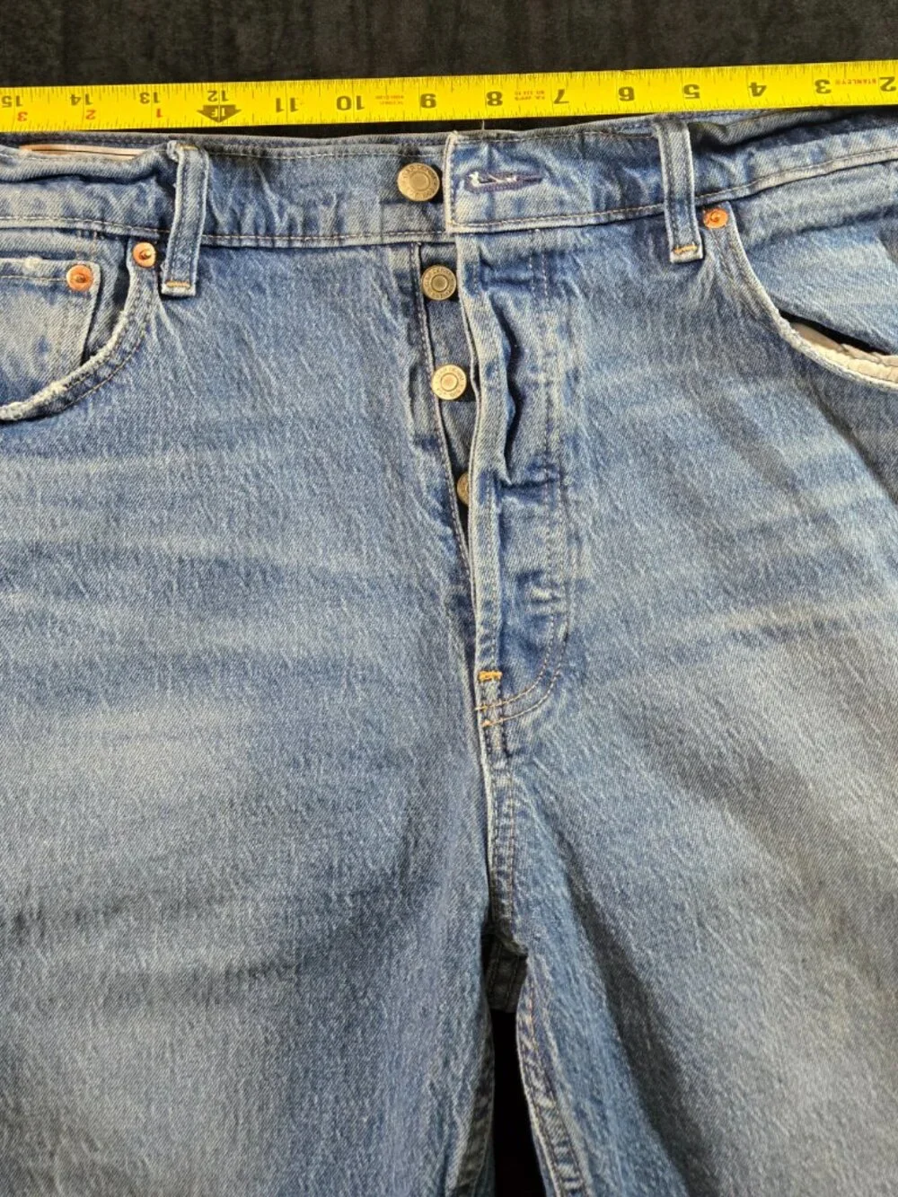 Gap Women's Cheeky Straight High Rise Jeans 14R - Picture 4 of 10